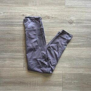 Lavender purple high waisted athletic leggings